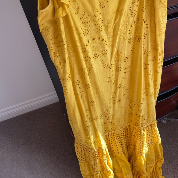 Anthropologie FALLON EYELET MAXI DRESS - Picture 6 of 12